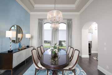 Dinning Room Interior Design in Punta Gorda, FL.